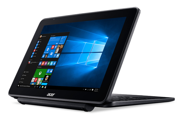 Acer 10.1" One 10, 128 Gt, Win 10 - kannettava, musta