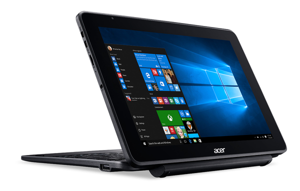 Acer 10.1" One 10, 128 Gt, Win 10 - kannettava, musta