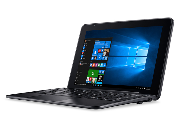 Acer 10.1" One 10, 128 Gt, Win 10 - kannettava, musta
