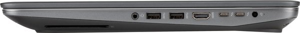 HP 15.6" ZBook 15 G3, 512GB, NVIDIA Quadro M1000M 2GB, Win 10 Pro - b&auml;rbar dator, svart