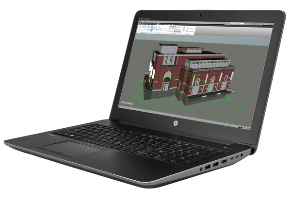 HP 15.6" ZBook 15 G3, 512GB, NVIDIA Quadro M1000M 2GB, Win 10 Pro - b&auml;rbar dator, svart