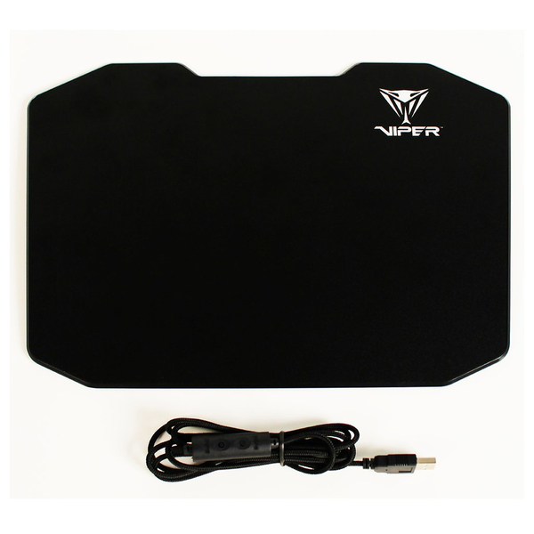 VIPER Gaming V160 - gaming mousepad, black 250x375mm