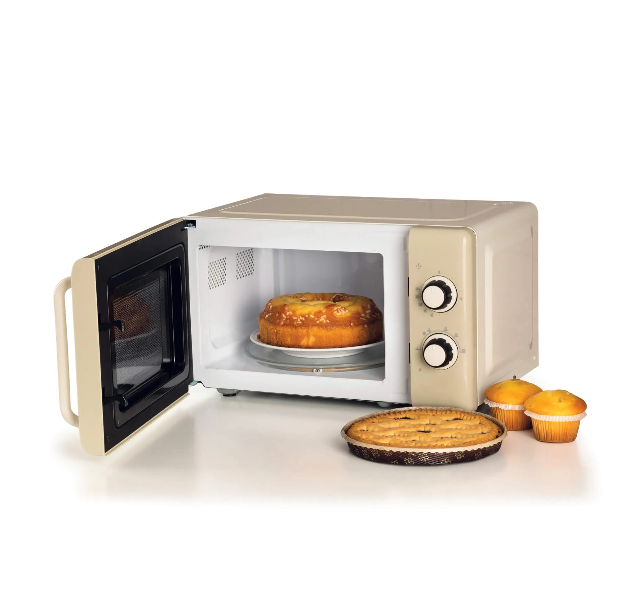 Ariete Vintage Solo Microwave 20 L 800 W Beige