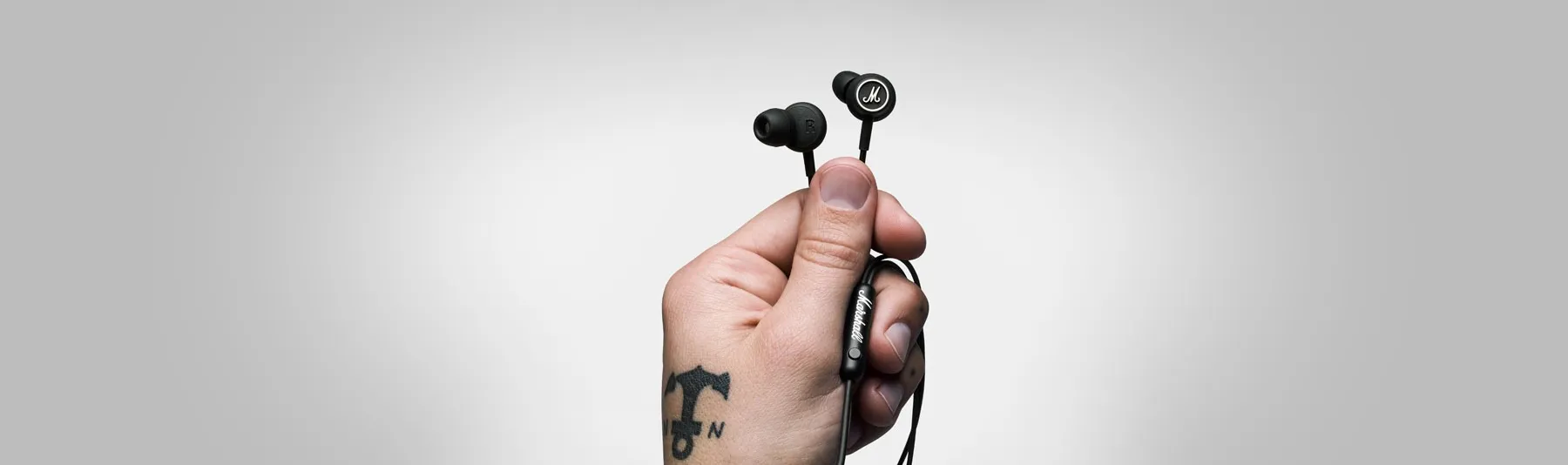 Marshall Mode - in-ear headphones, Black