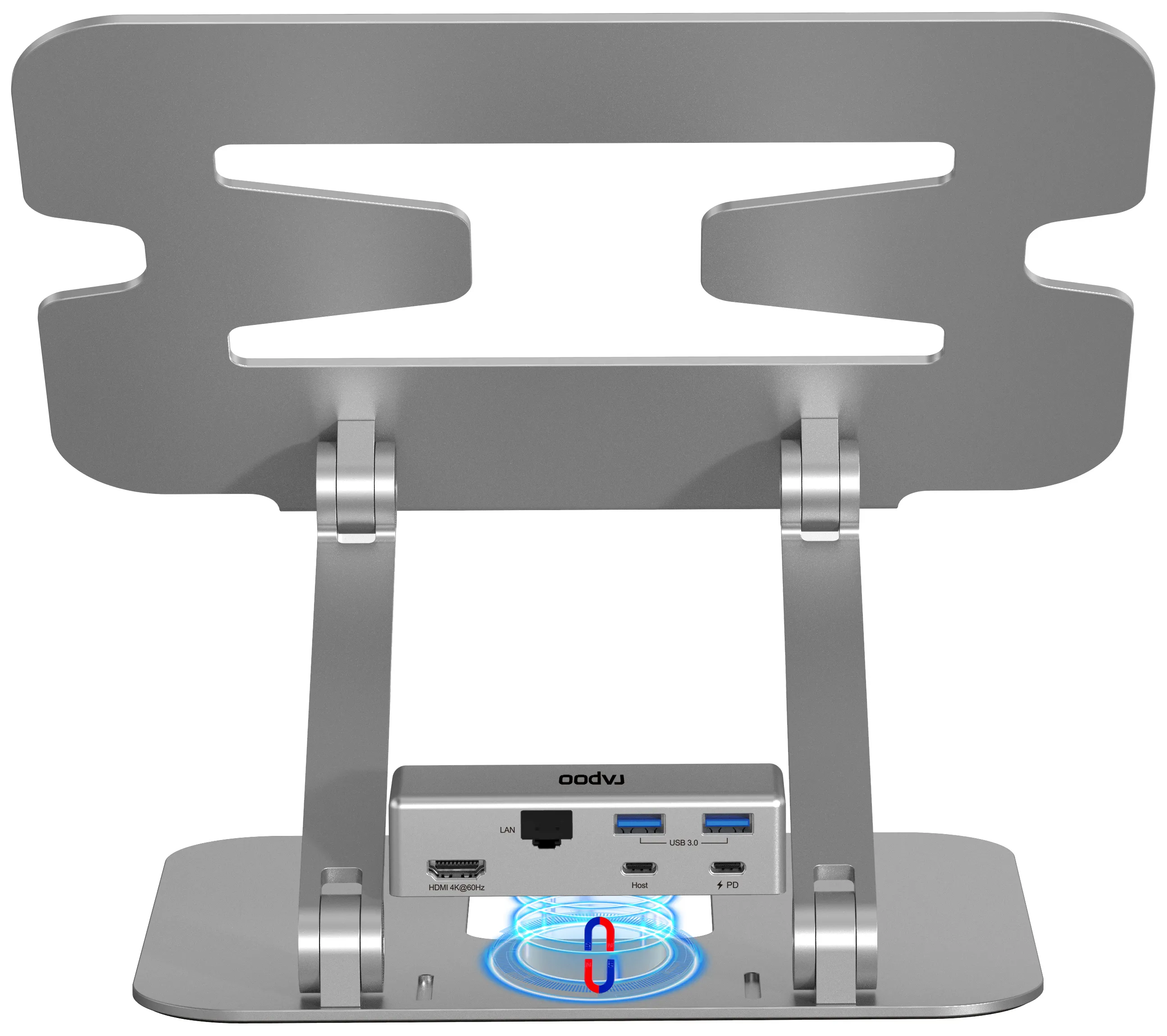 RAPOO USB-C Stand UCS-5001 Notebook Stand with USB-C Hub