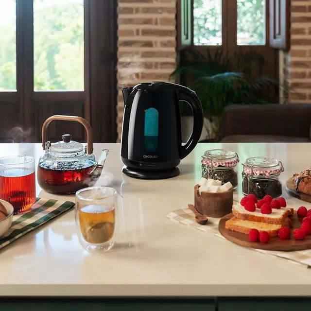 CECOTEC Thermosense 180 kettle, 1.7L, 2200W, Black