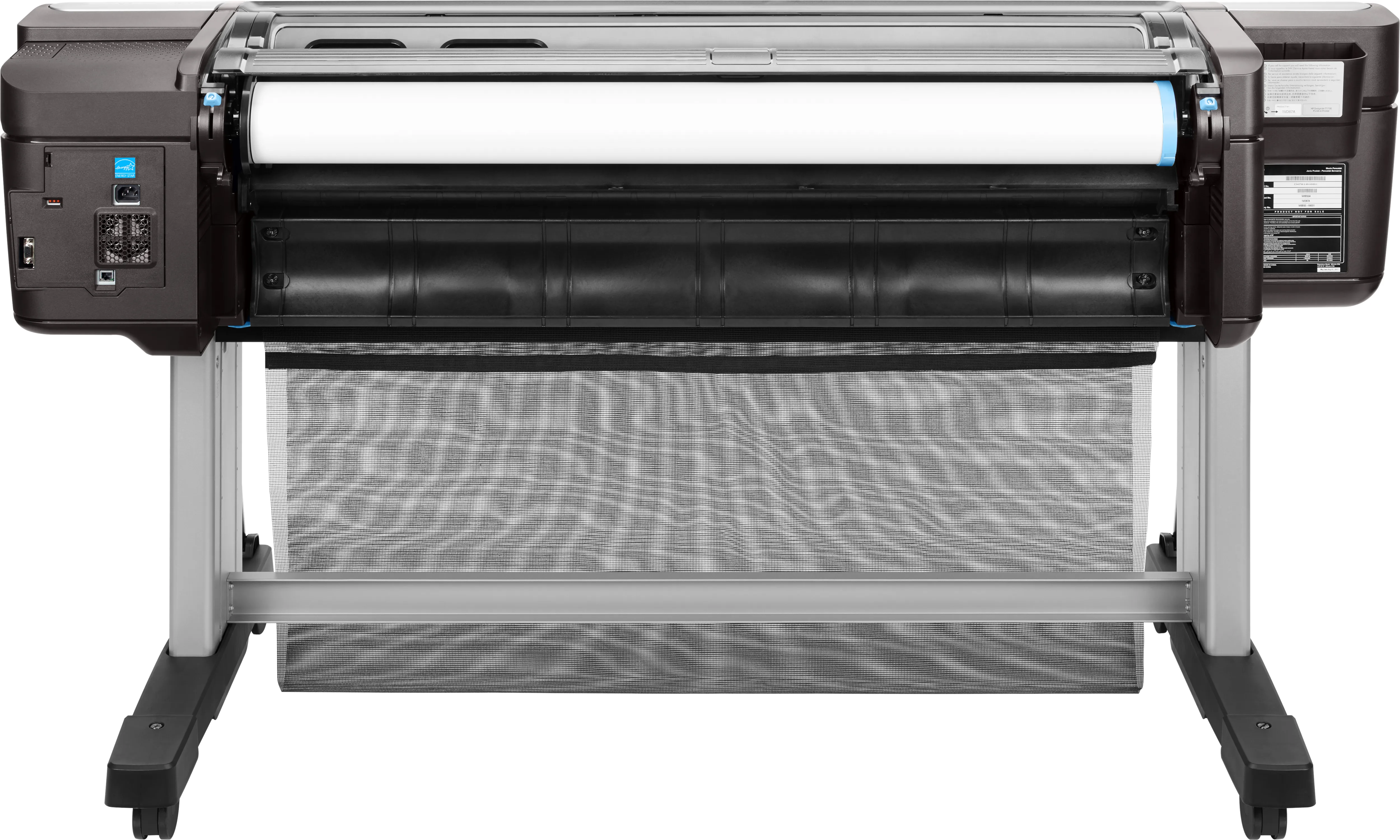 HP DesignJet T1700 PostScript - 44&quot; suurkokotulostin - v&auml;ri - mustesuihku - 1118 x 1676 mm - 2400 x 1200 pistett&auml;/tuuma - jopa 0.55 min/sivu - Gigabit LAN, USB