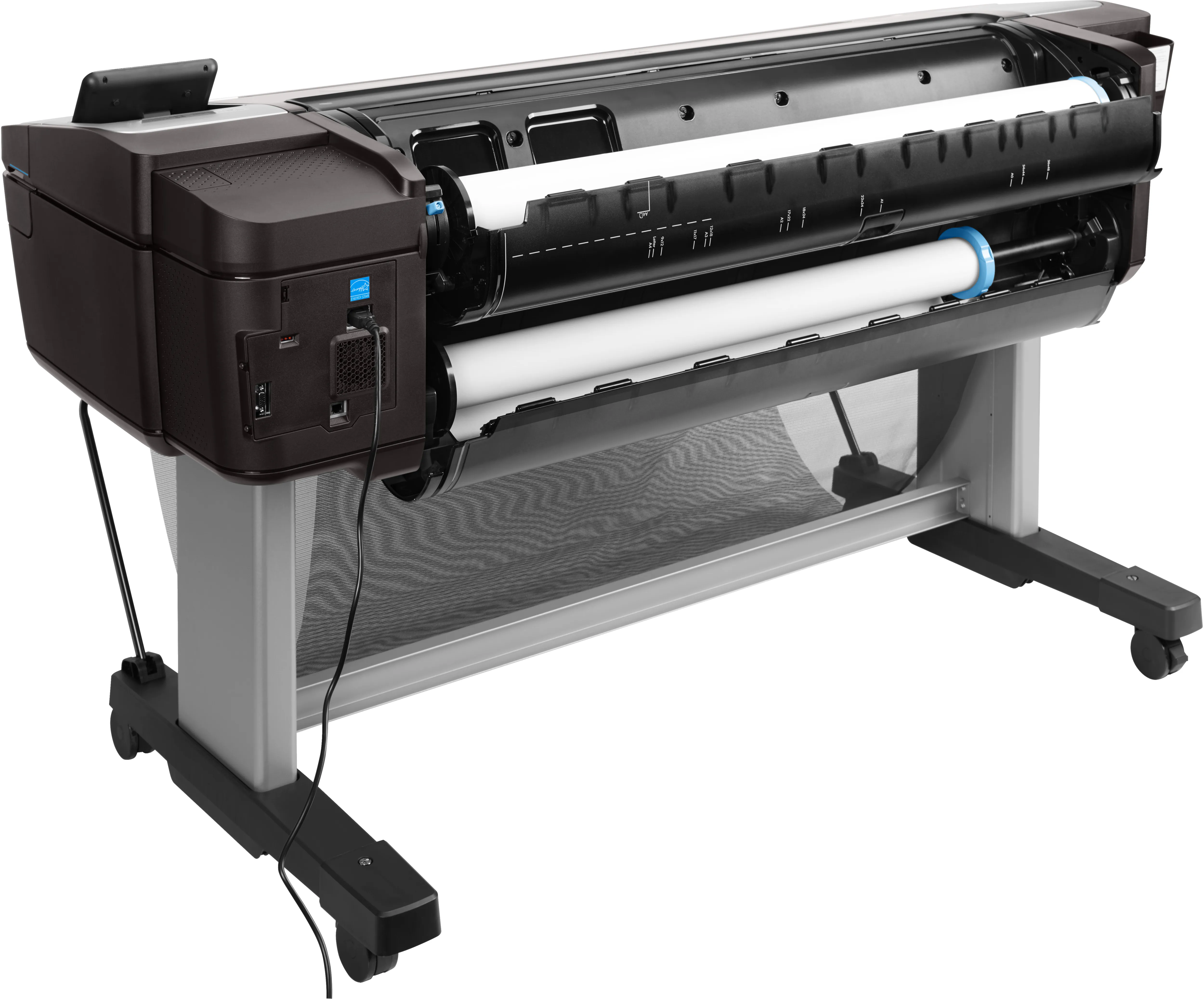 HP DesignJet T1700 PostScript - 44&quot; suurkokotulostin - v&auml;ri - mustesuihku - 1118 x 1676 mm - 2400 x 1200 pistett&auml;/tuuma - jopa 0.55 min/sivu - Gigabit LAN, USB