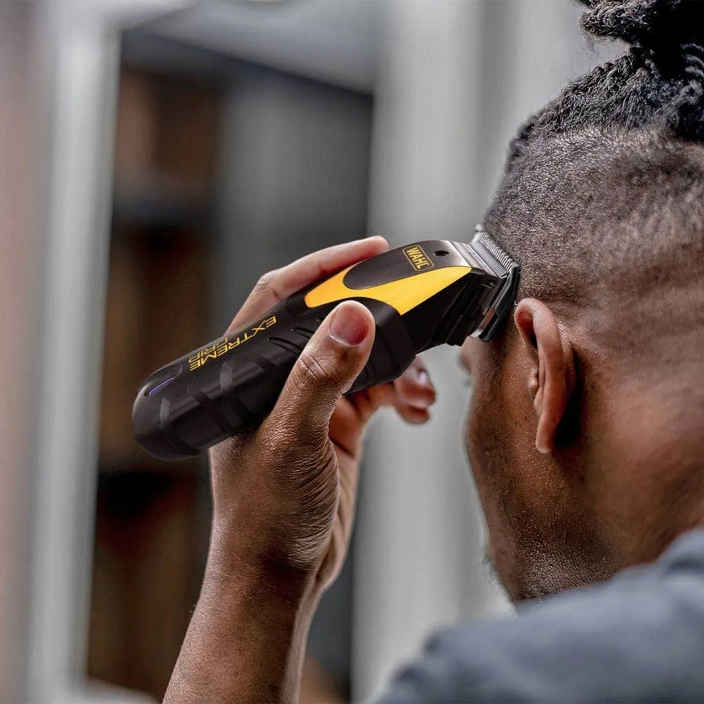 WAHL Extreme Grip 3031752 Cordless Hair Clipper, Black and Yellow
