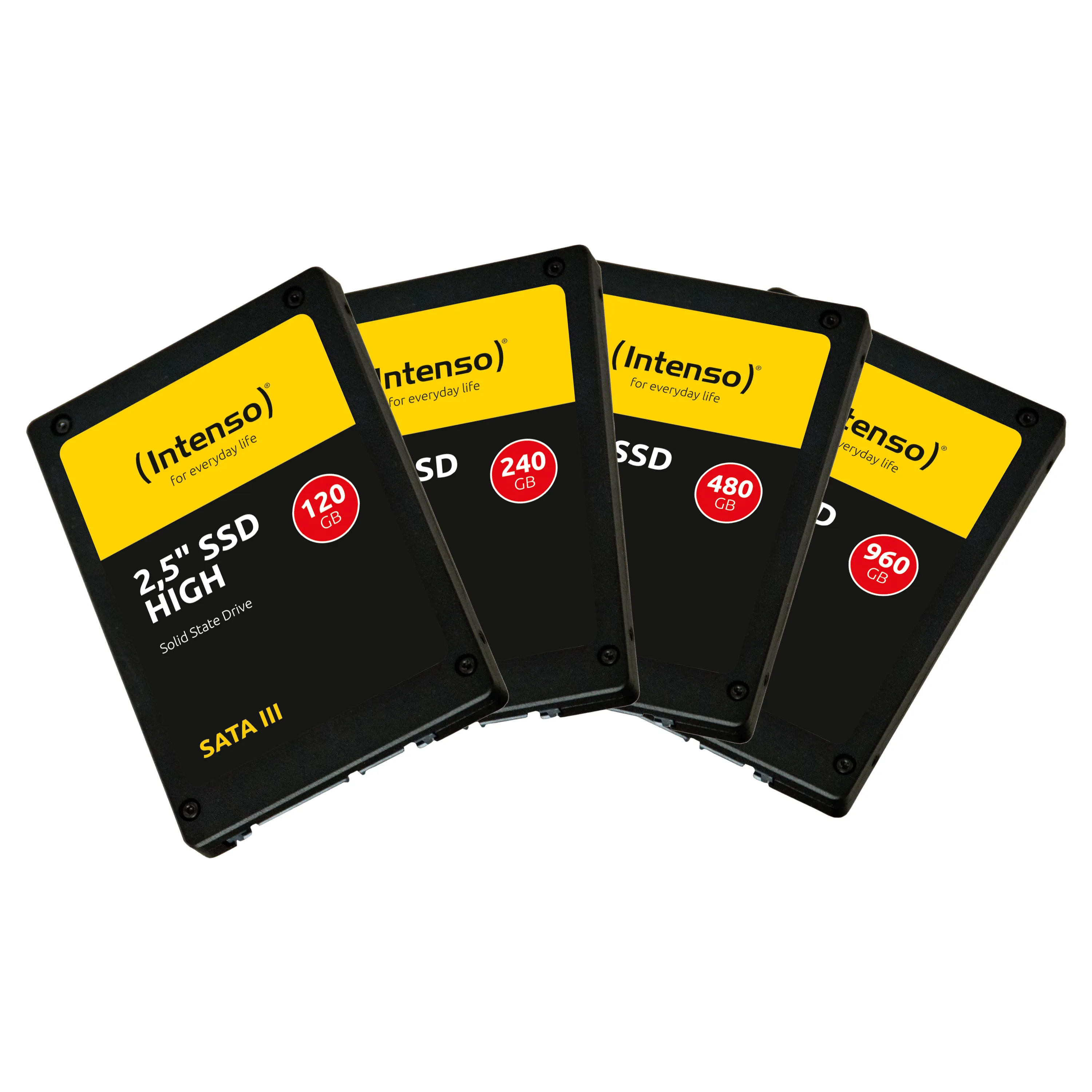 Intenso High 960 GB, SATA III, 2.5" - SSD