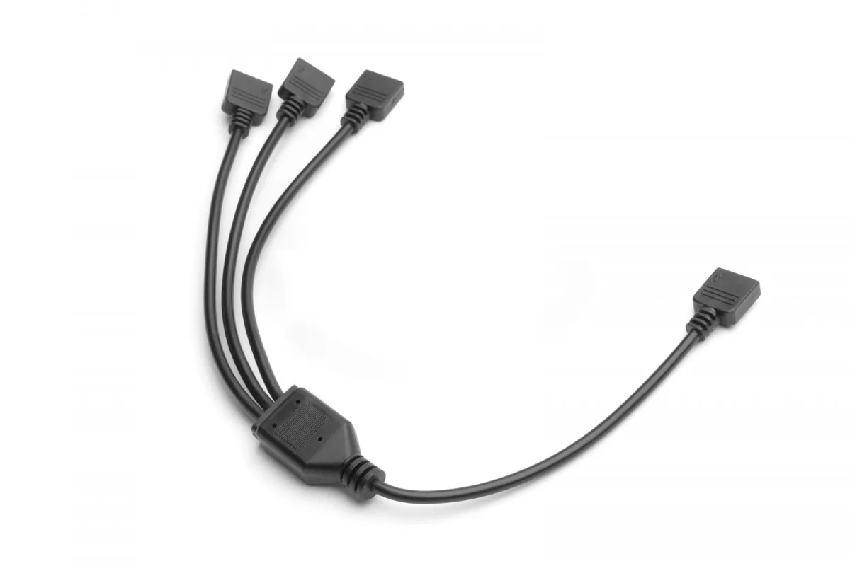 EKWB EK-Loop D-RGB 3-Way Splitter Cable, Y-cable (black, 300mm +/- 5mm)