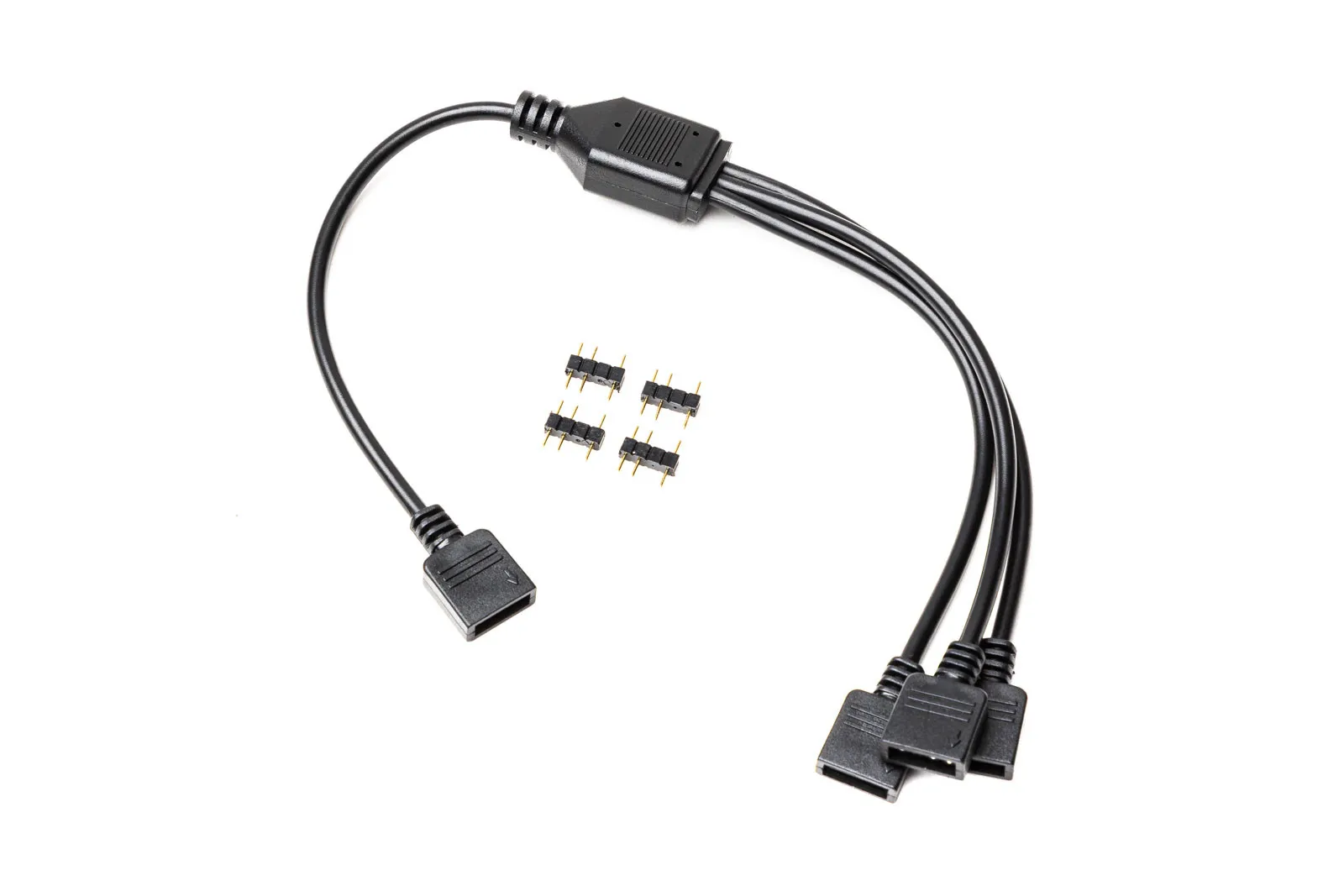 EKWB EK-Loop D-RGB 3-Way Splitter Cable, Y-cable (black, 300mm +/- 5mm)