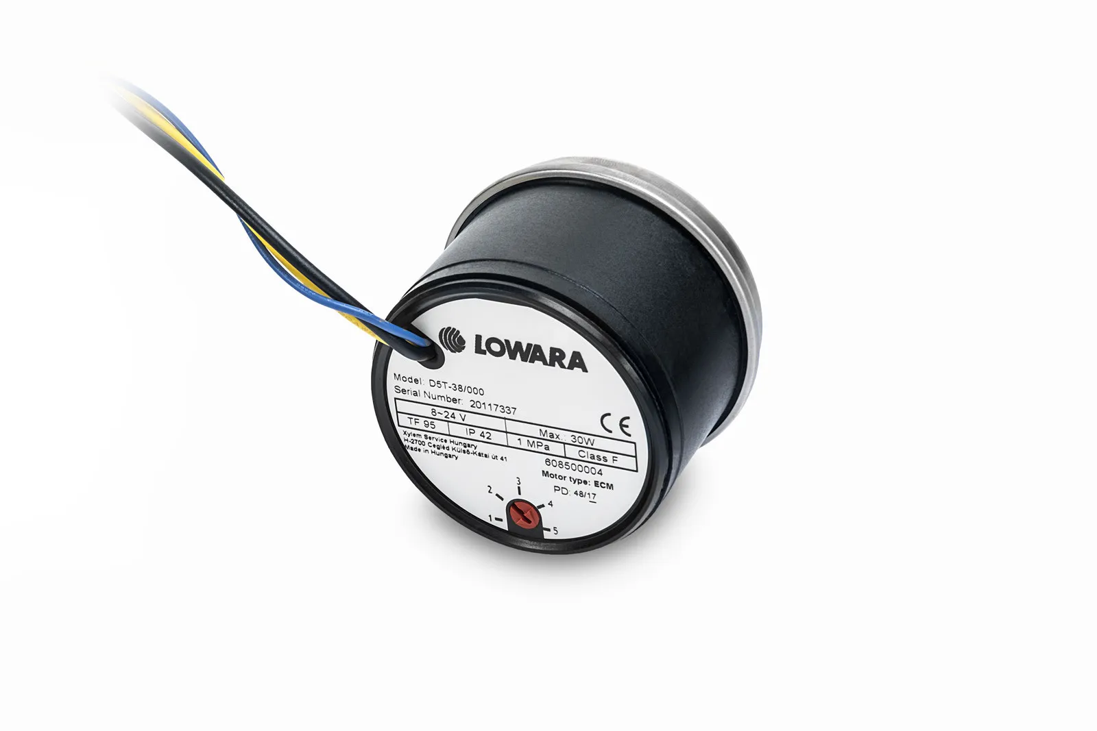 EKWB EK-D5 Vario motor (12V DC pump motor)