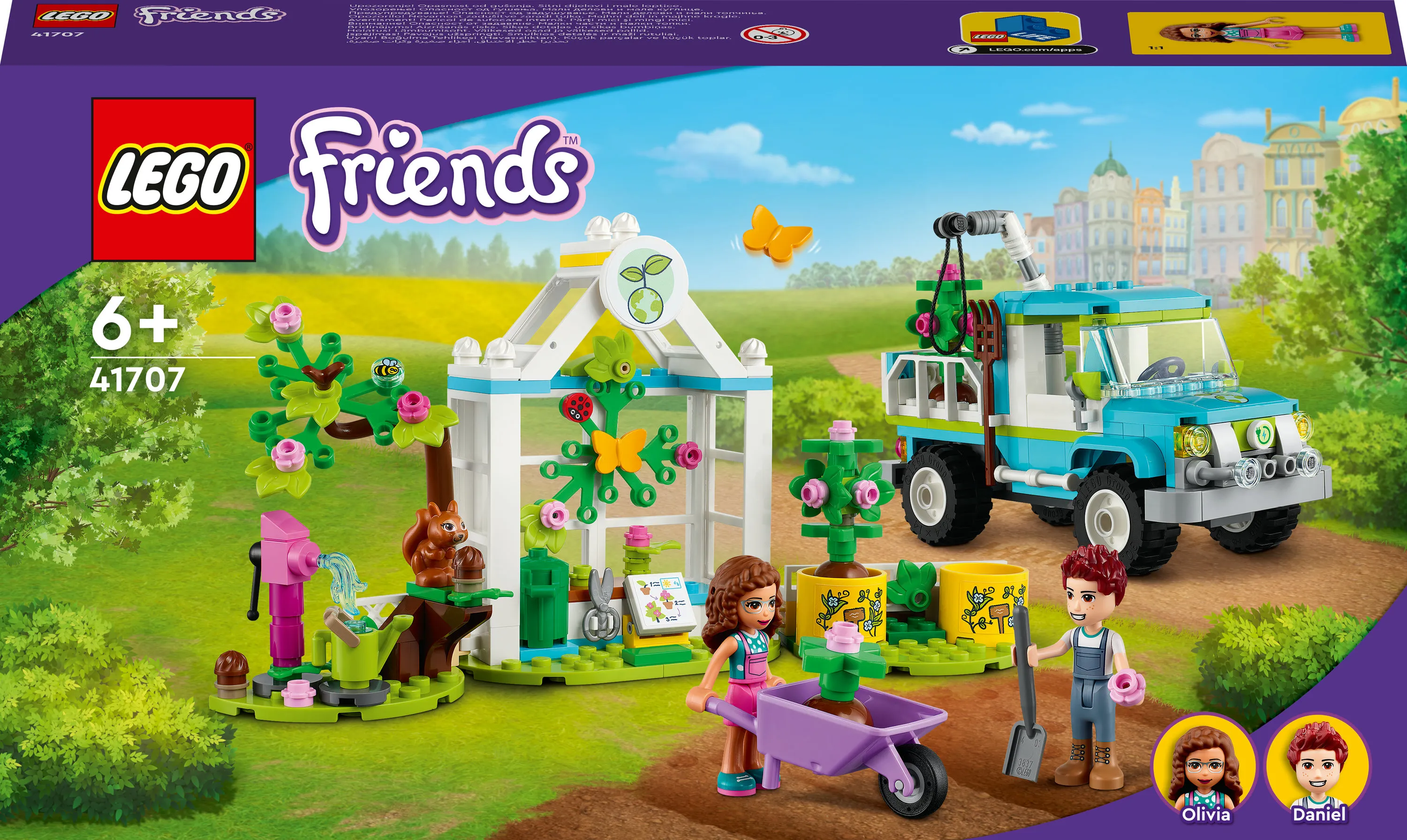 Lego Friends tree planting vehicle 41707