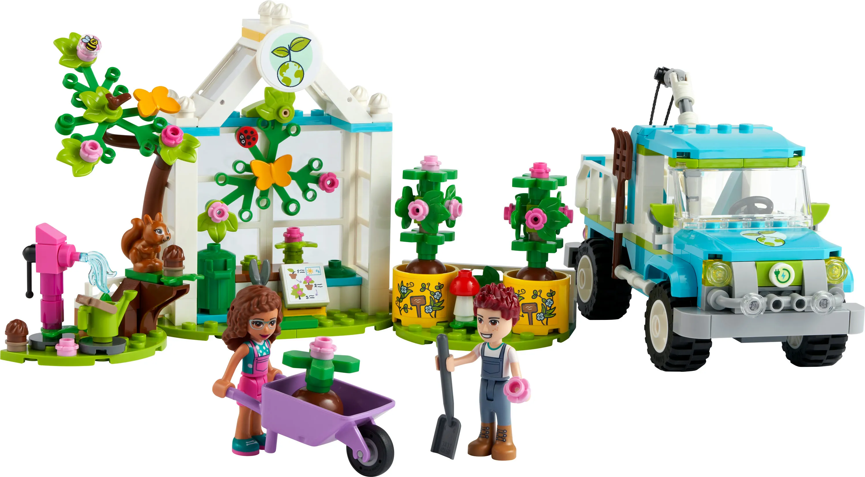 Lego Friends tree planting vehicle 41707