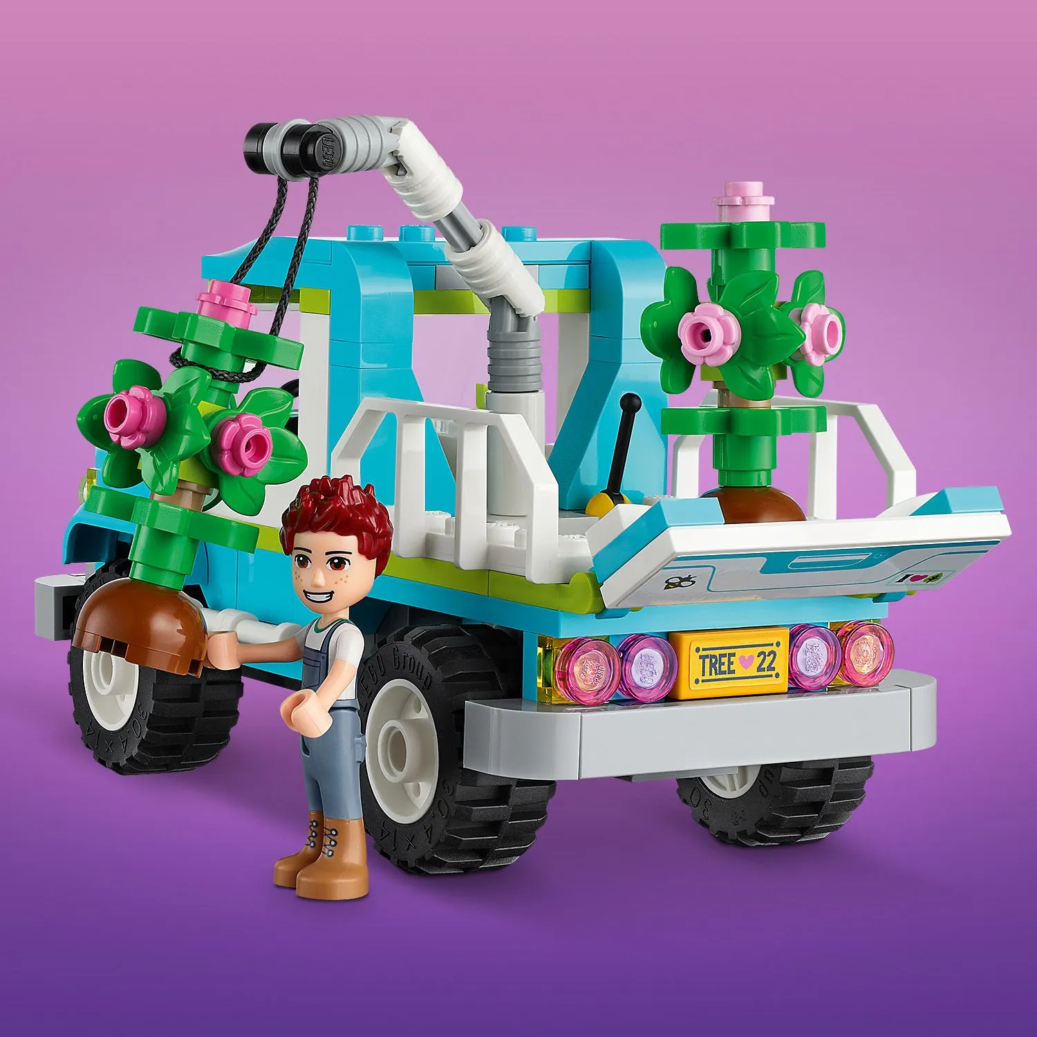 Lego Friends tree planting vehicle 41707