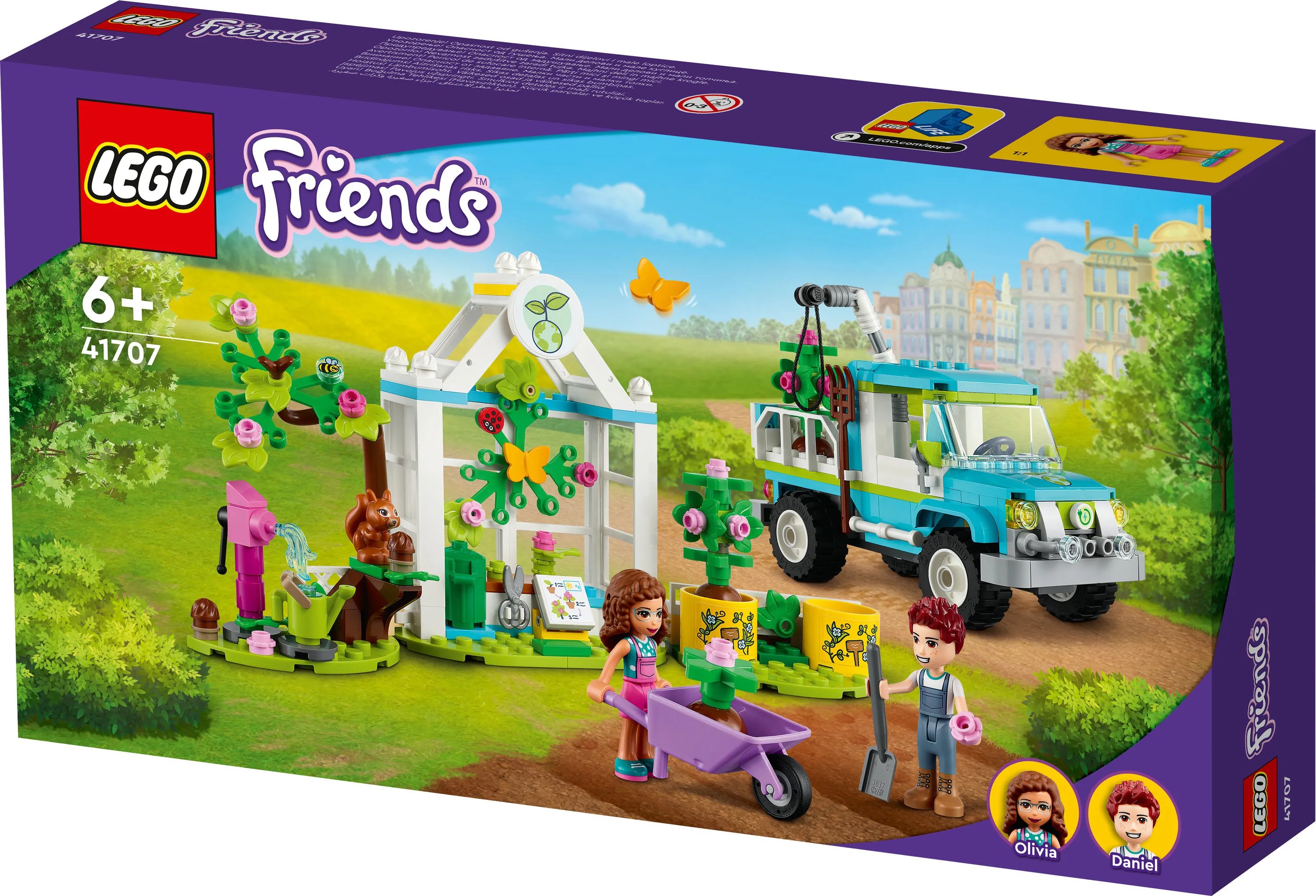 Lego Friends tree planting vehicle 41707