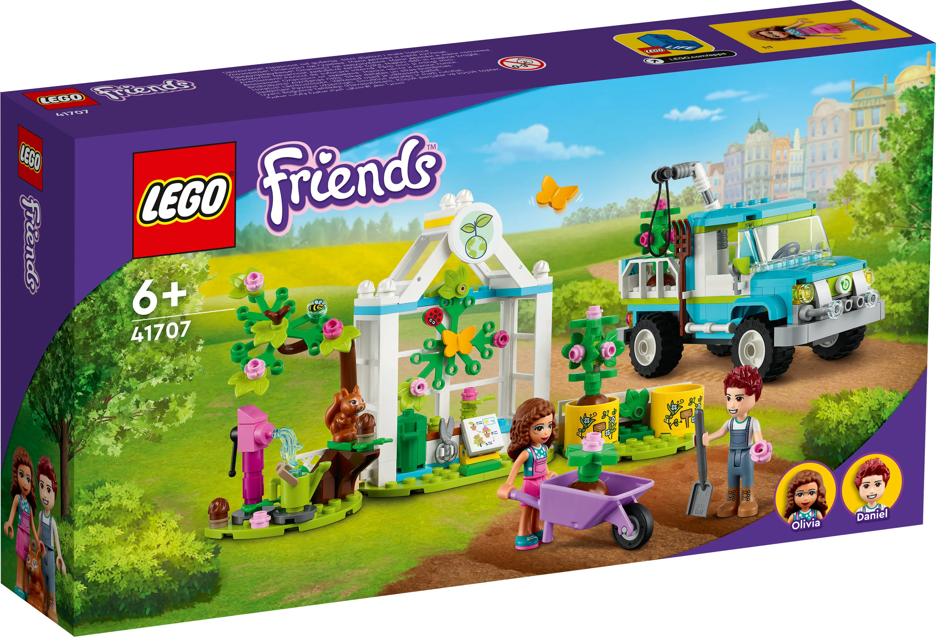 Lego Friends tree planting vehicle 41707