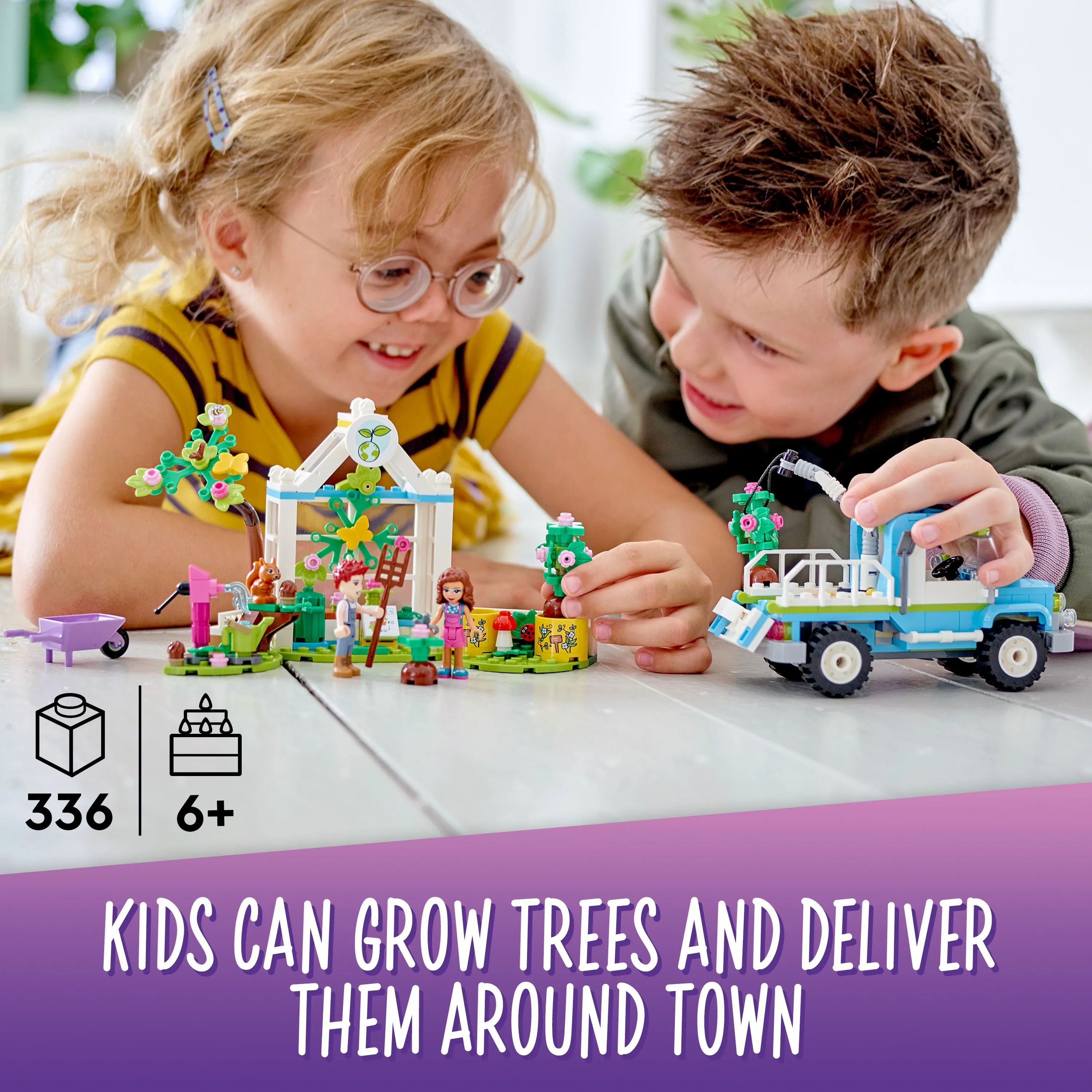 Lego Friends tree planting vehicle 41707