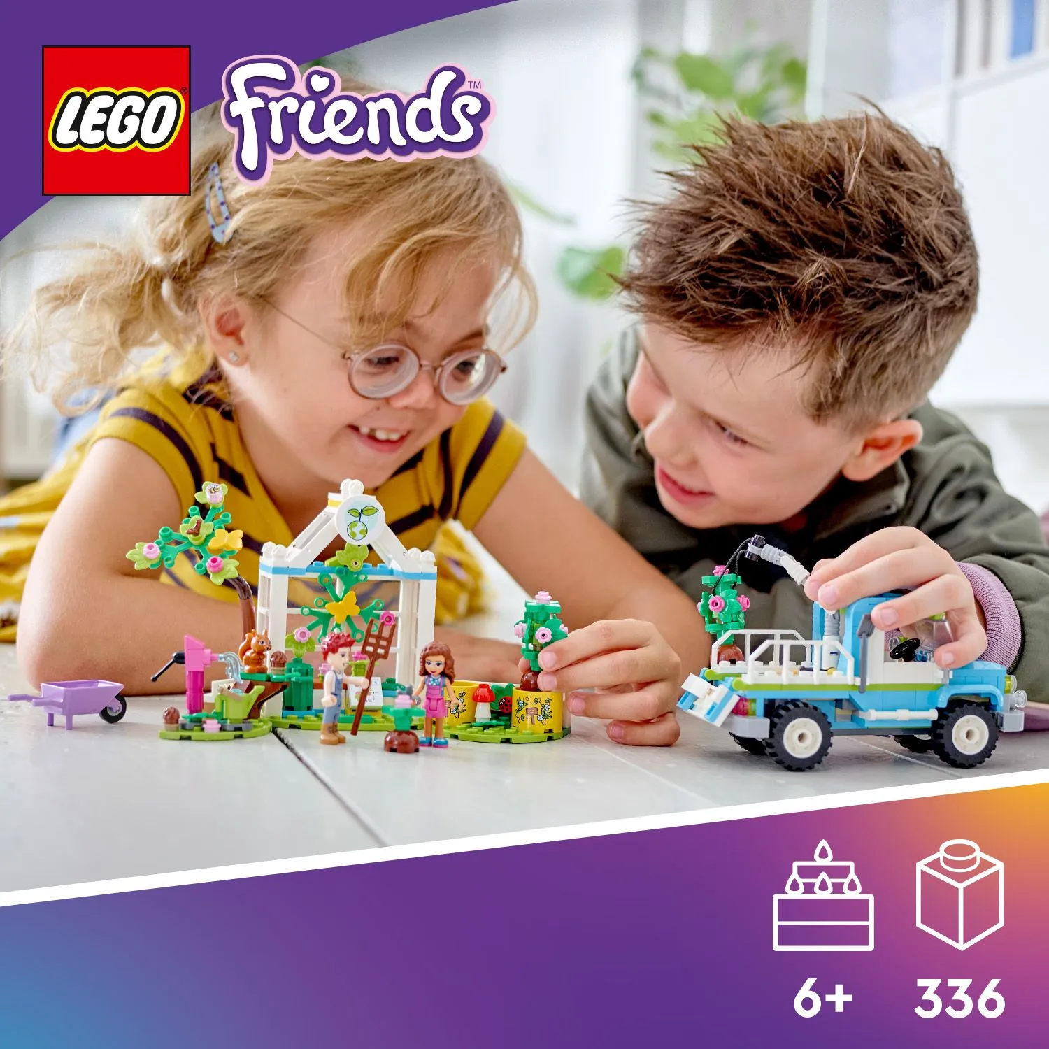 Lego Friends tree planting vehicle 41707