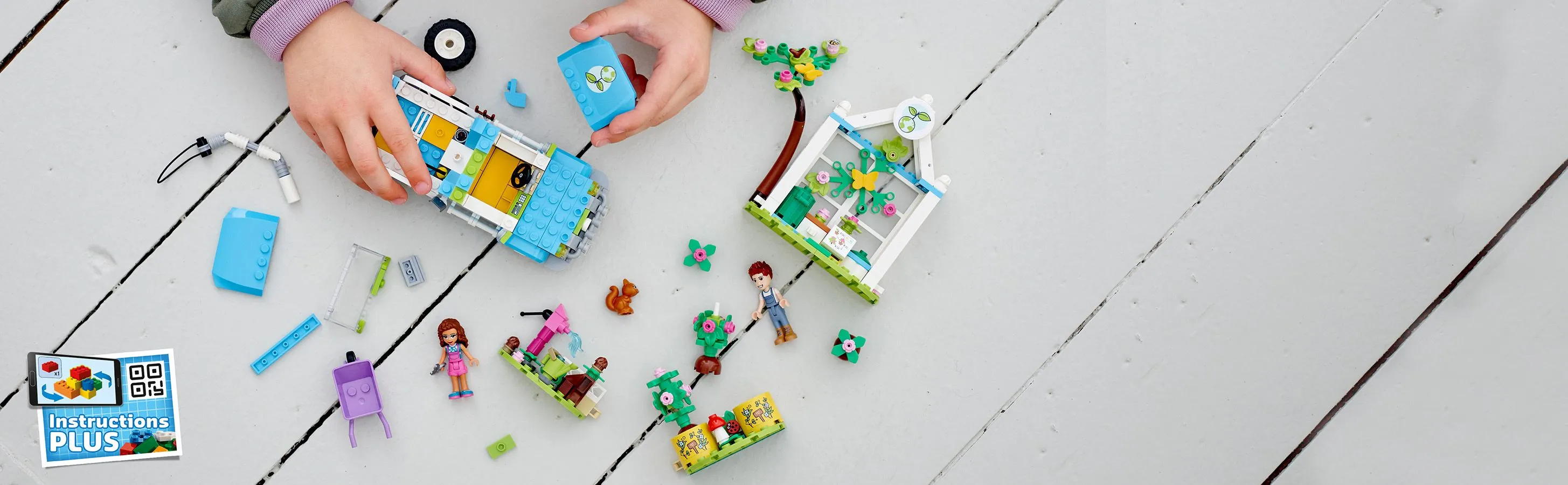 Lego Friends tree planting vehicle 41707