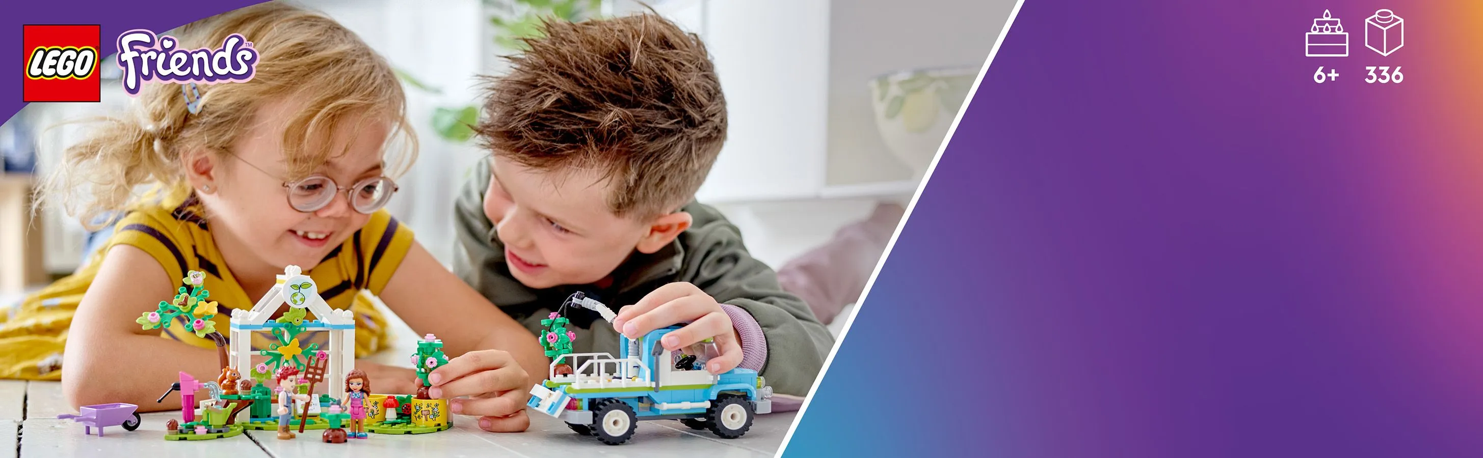 Lego Friends tree planting vehicle 41707