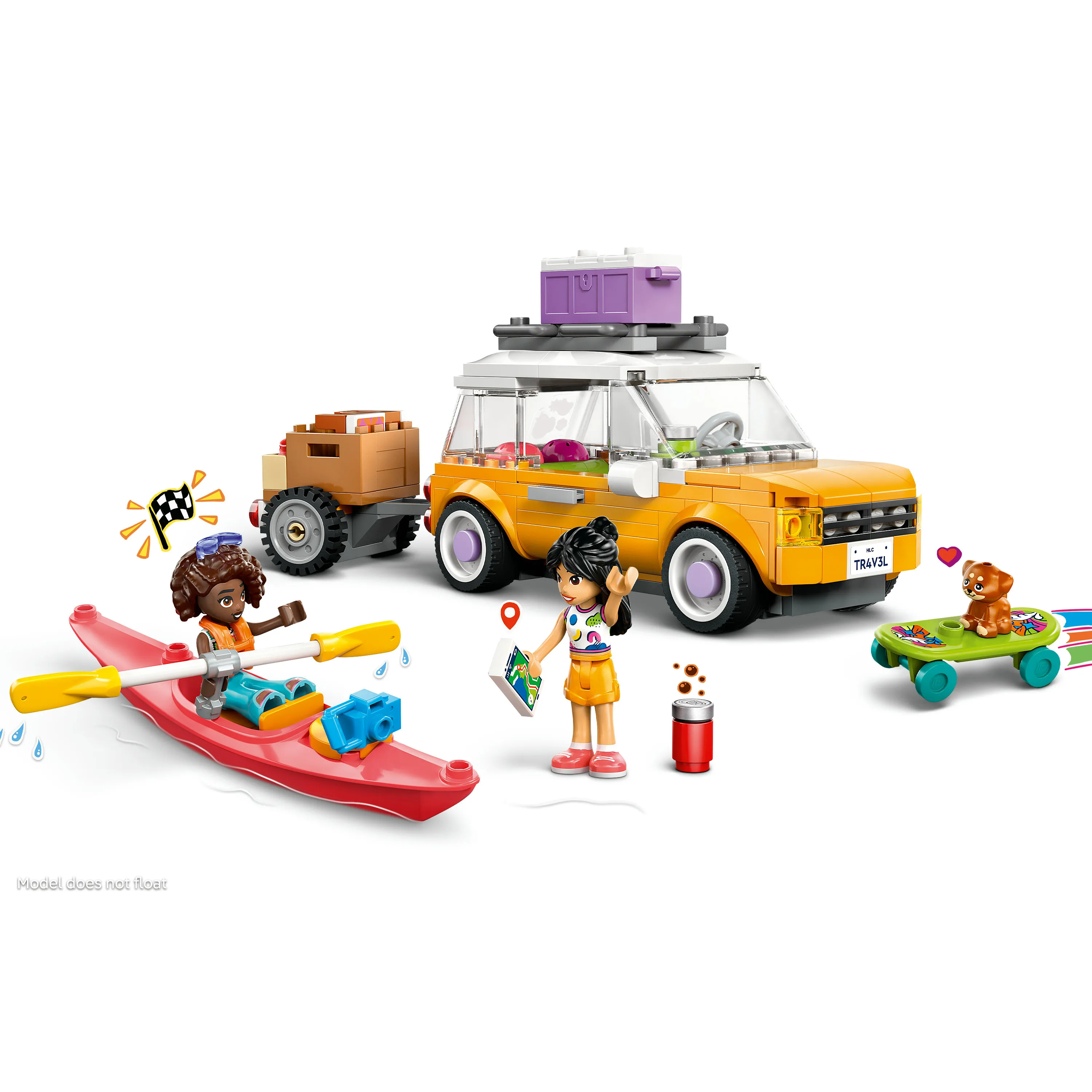 LEGO Friends V&auml;lutrustad resbil 42659