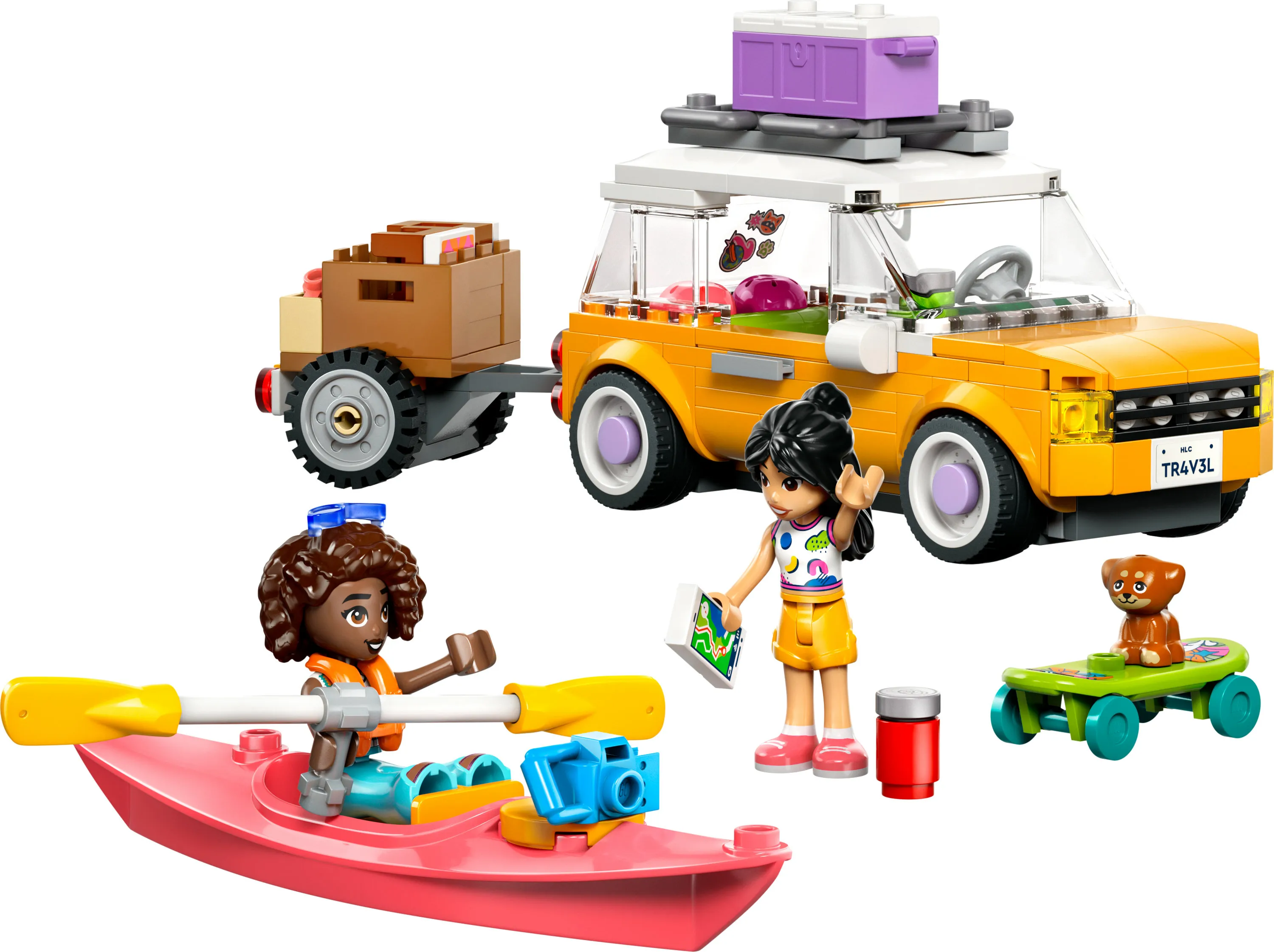 LEGO Friends V&auml;lutrustad resbil 42659
