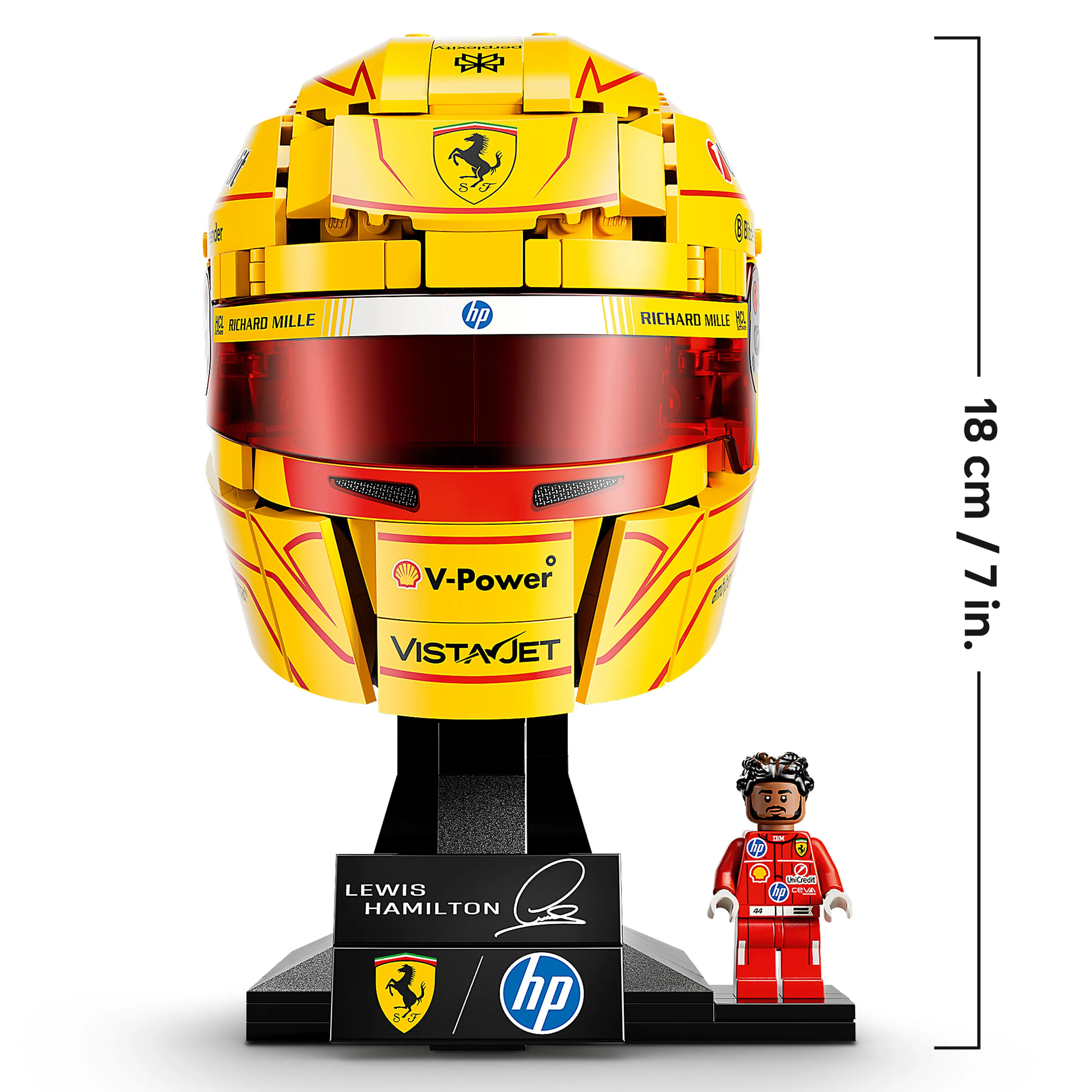 LEGO Formula 1 Editions Scuderia Ferrari HP -kyp&auml;r&auml; &ndash; Lewis Hamilton 43022