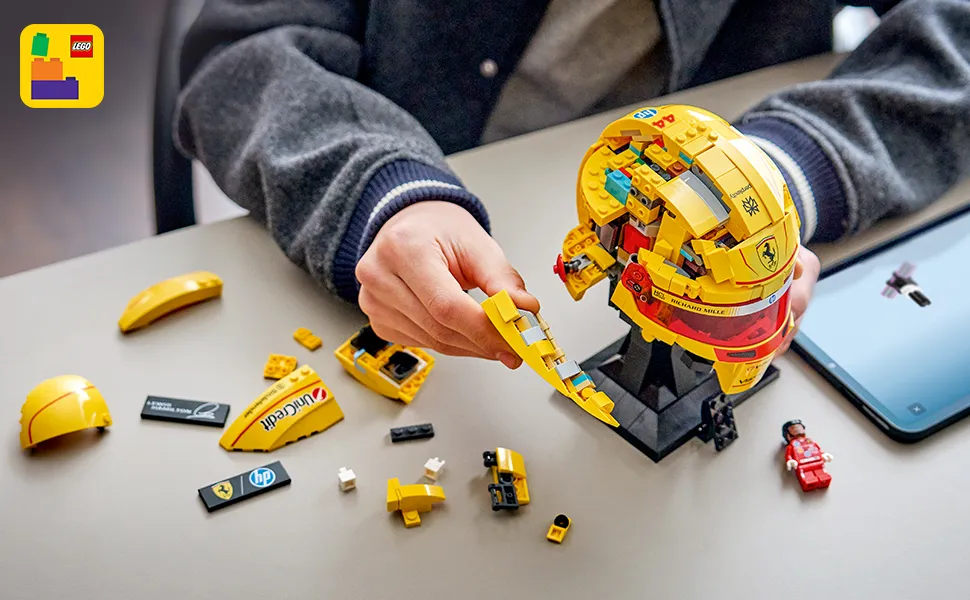 LEGO Formula 1 Editions Scuderia Ferrari HP -kyp&auml;r&auml; &ndash; Lewis Hamilton 43022