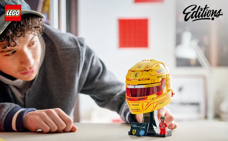 LEGO Formula 1 Editions Scuderia Ferrari HP -kyp&auml;r&auml; &ndash; Lewis Hamilton 43022