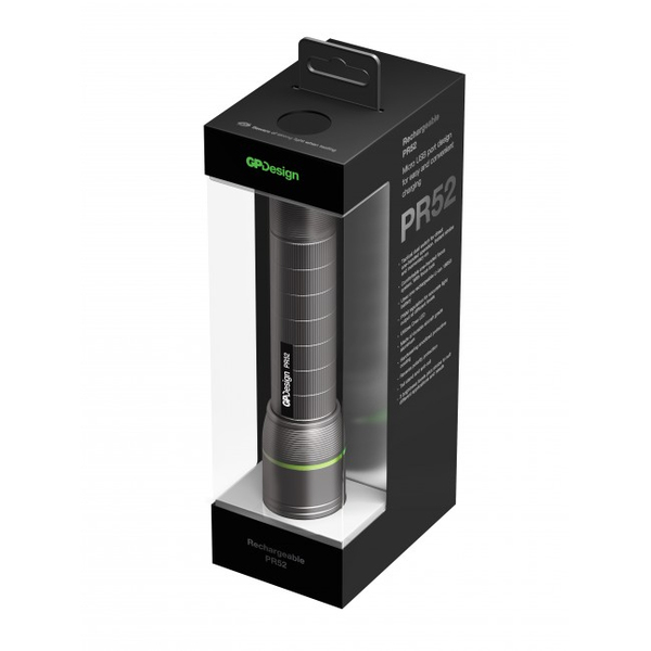 GP Design Vega Rechargeable flashlight