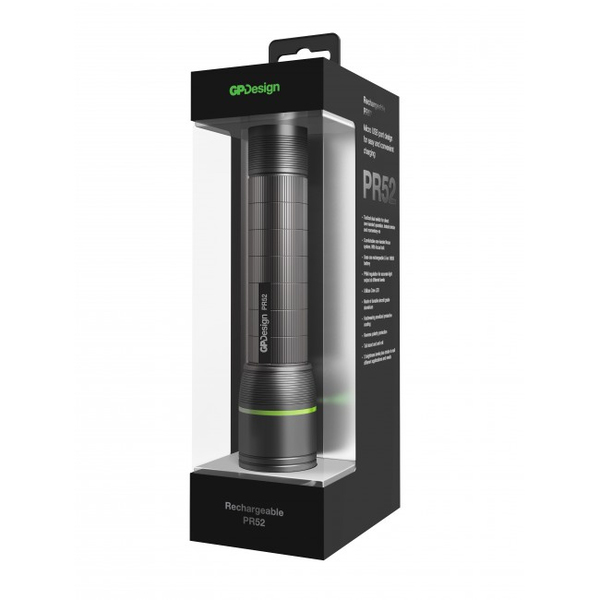 GP Design Vega Rechargeable flashlight
