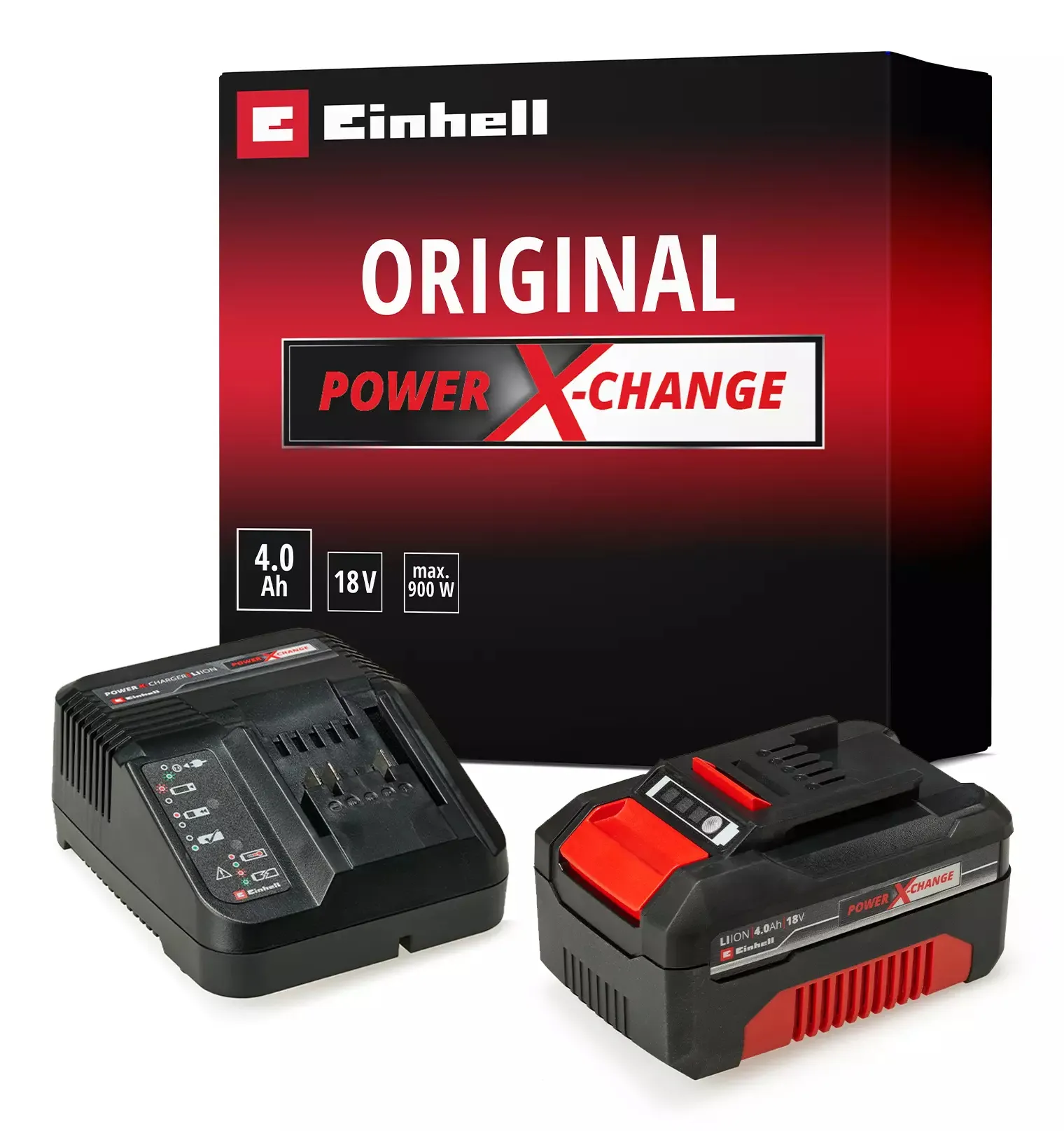 Einhell Power X Change starter kit 18V 4Ah