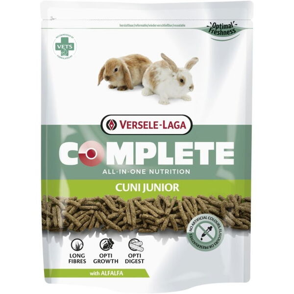 Versele-Laga Complete Junior Viljaton Ekstrudoitu Kaninruoka 500 g