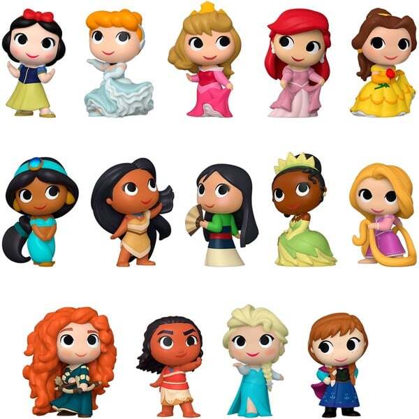 Funko Disney Ultimate Princess Collection Mystery Minis Toy Figure (Assorted Item, 2.25&quot; to 3&quot; One Figure)