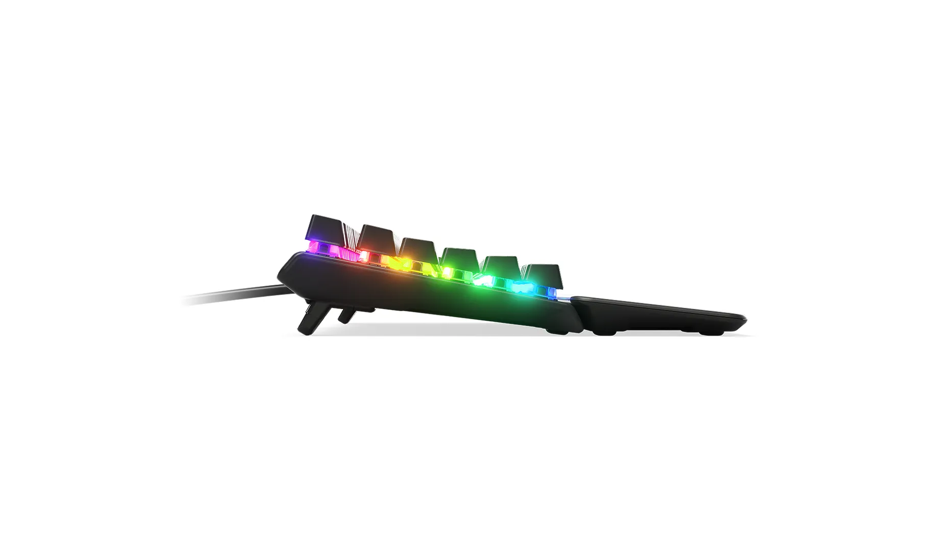 SteelSeries Apex 7, QX2 RGB Brown - gaming keyboard, black