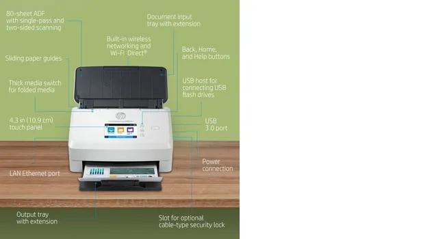 HP ScanJet Ent Flow N7000 snw1 Scanner