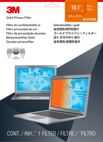 3M Gold privacy filter for widescreen laptop/tablet 10,1''