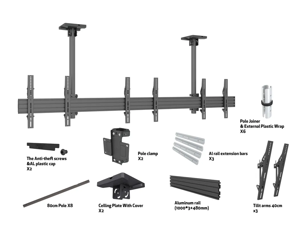 M Menu Board Mount Pro MBC3X1U