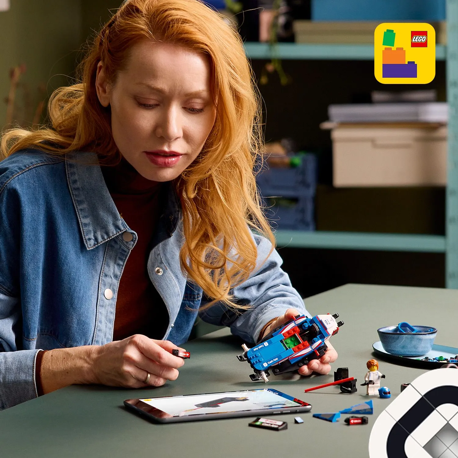 LEGO Speed Champions Visa Cash App RB VCARB 01 F1 racerbil 77246