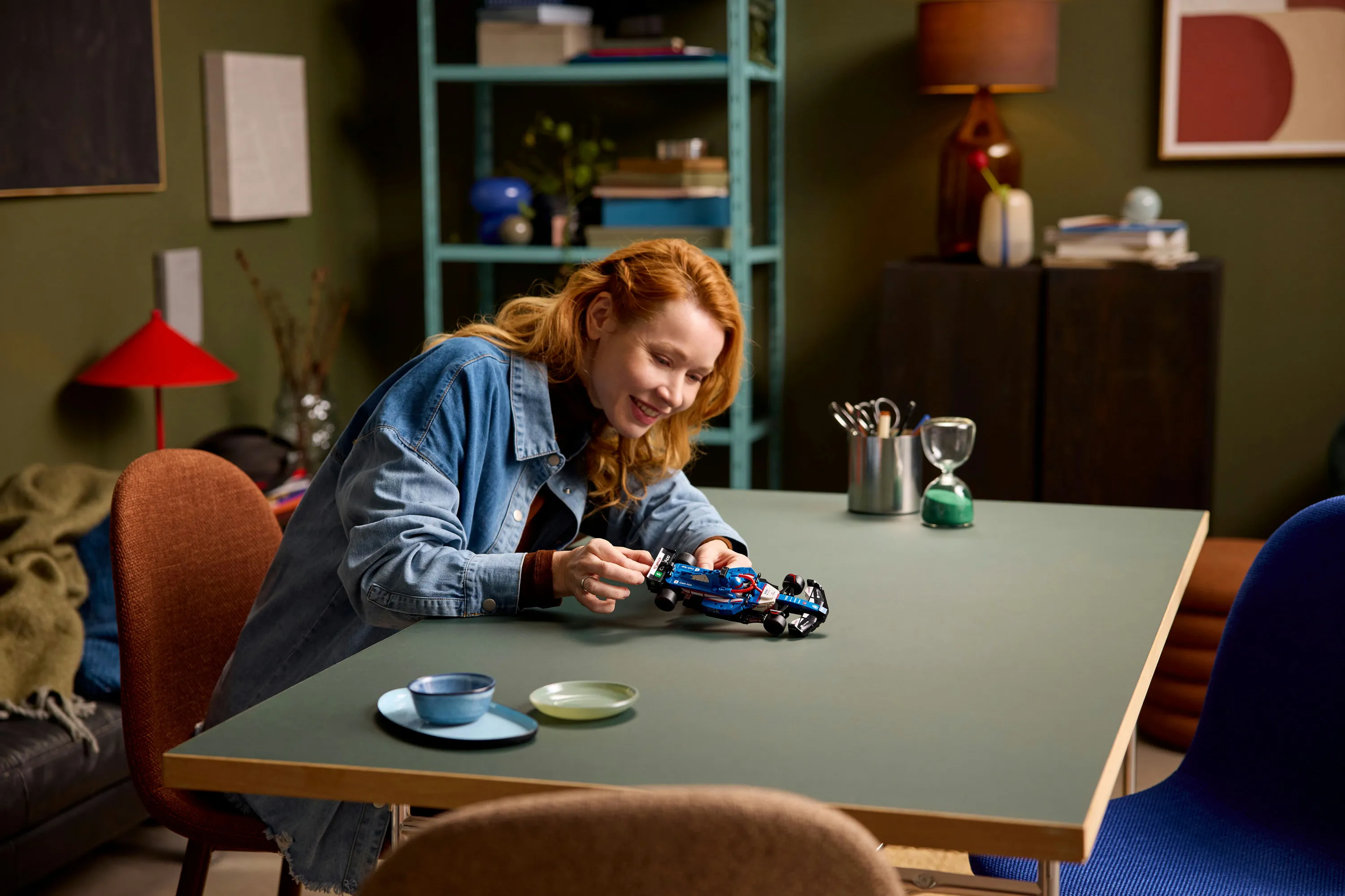 LEGO Speed Champions Visa Cash App RB VCARB 01 F1 racerbil 77246