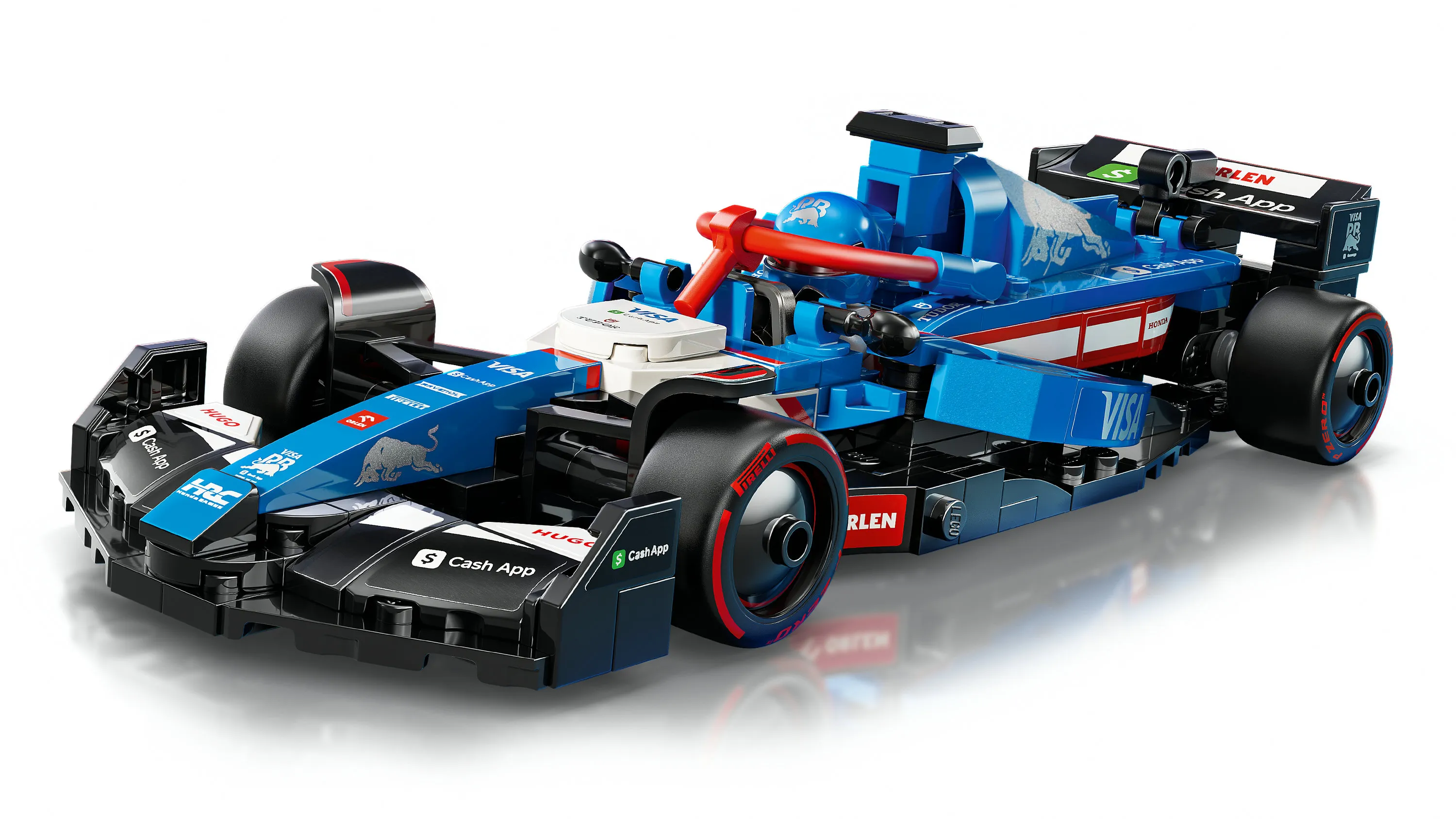 LEGO Speed Champions Visa Cash App RB VCARB 01 F1 racerbil 77246
