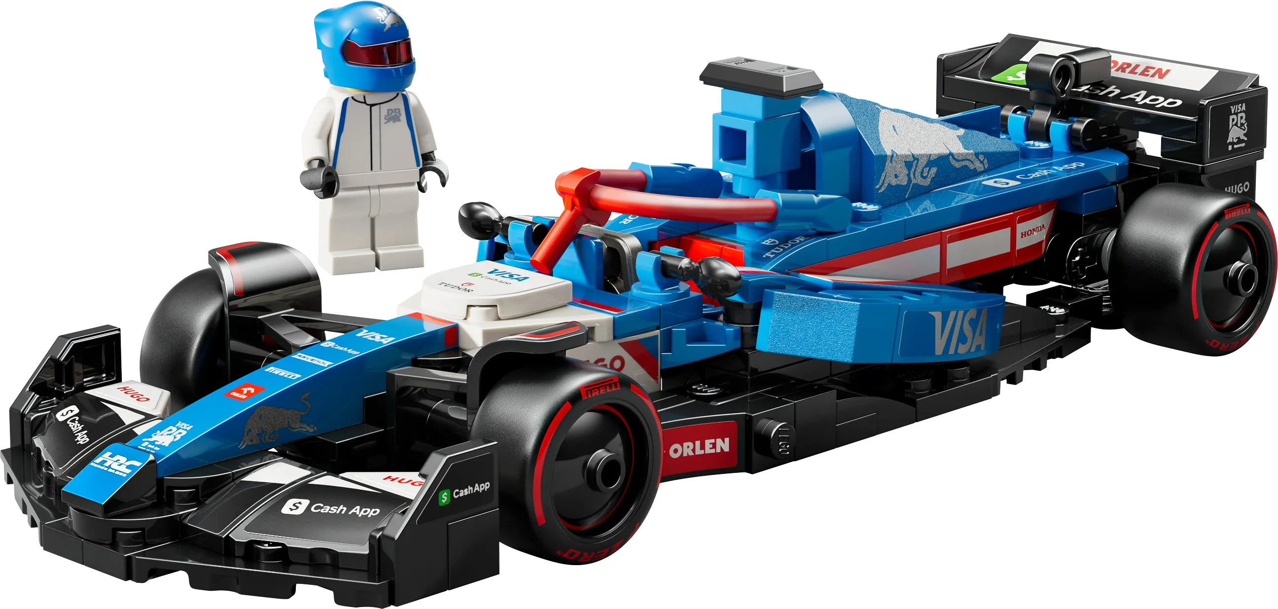 LEGO Speed Champions Visa Cash App RB VCARB 01 F1 racerbil 77246