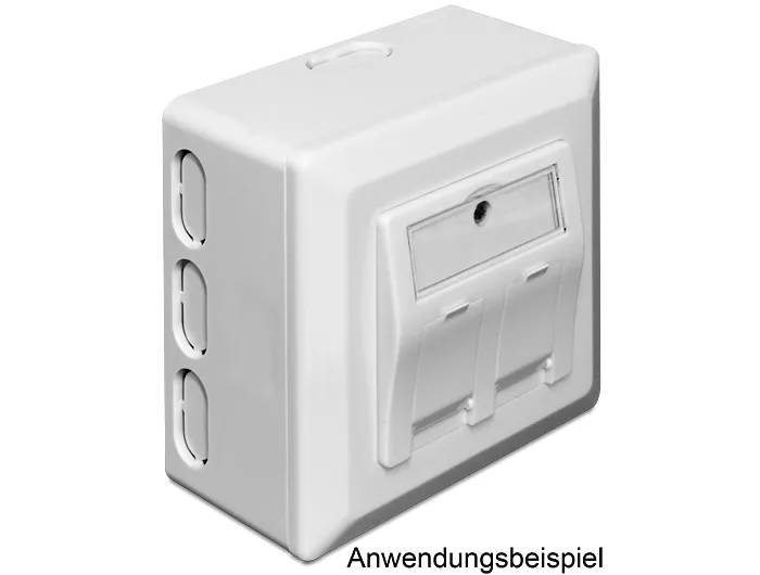 Delock Back Box for Keystone Wall Outlet