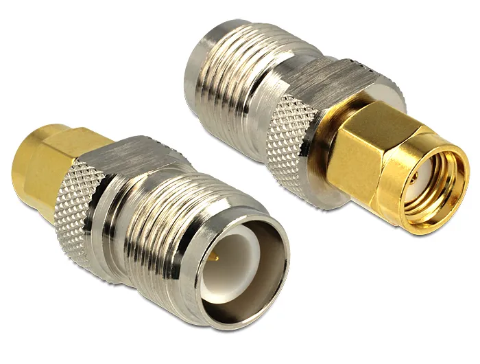 Delock Adapter RP-SMA Plug > RP-TNC Jack