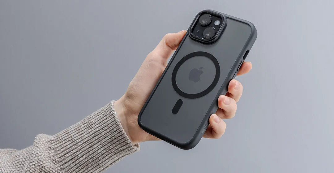 Epico Mag+ Hero Case Pro, iPhone 16 - Case, Transparent/Black