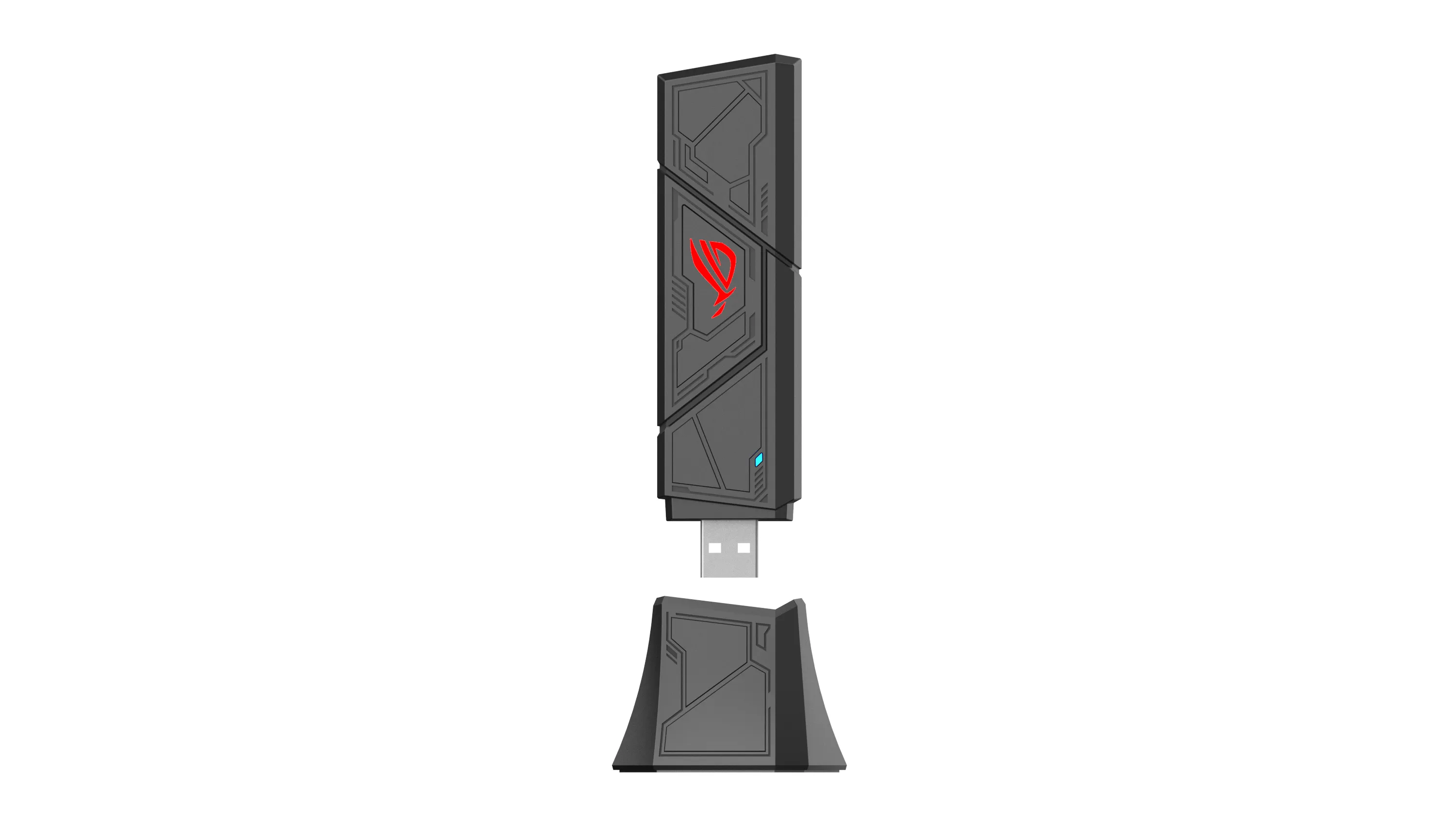 Asus ROG BE6500 Tri-Band WiFi 7 USB -sovitin