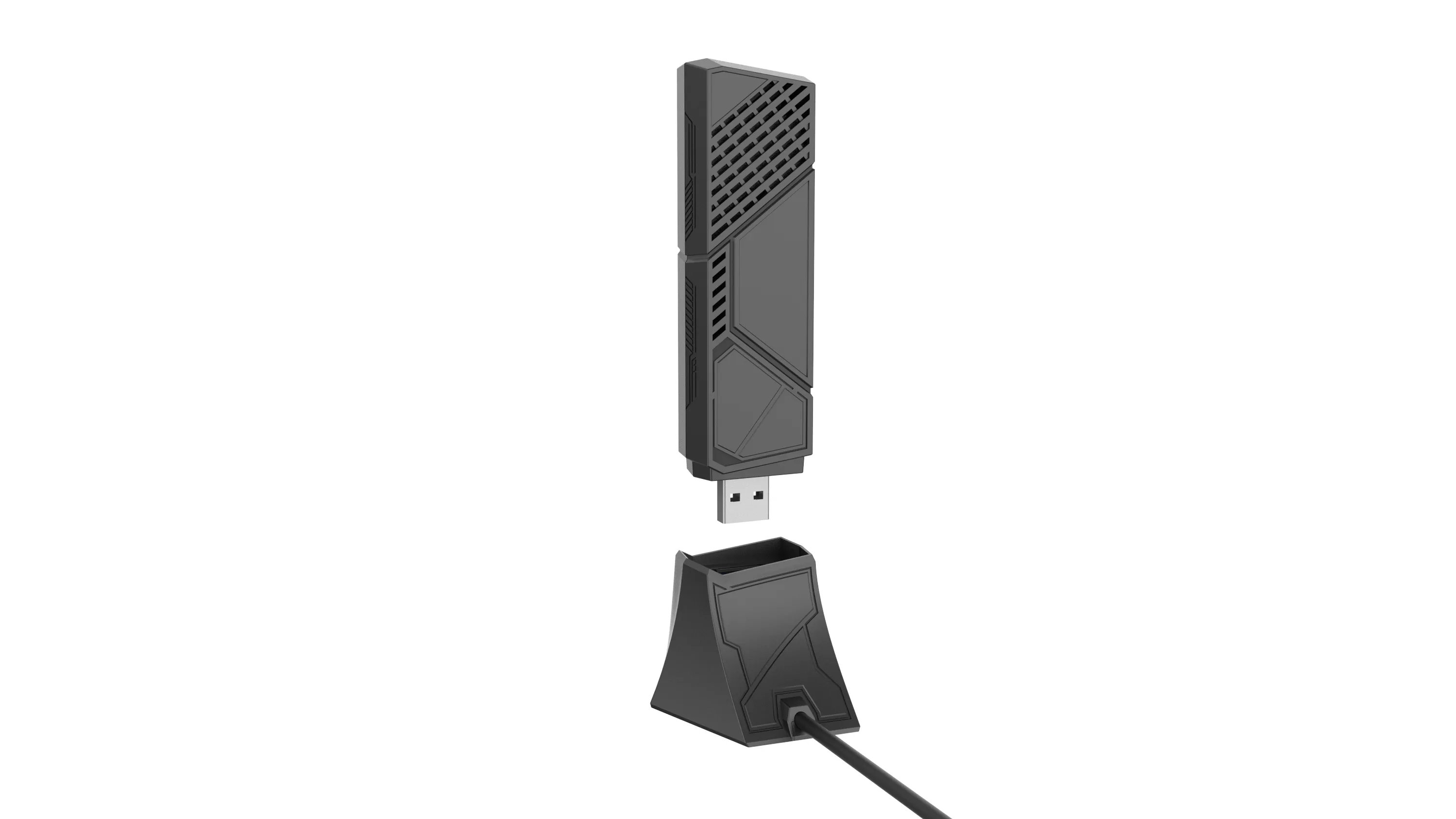 Asus ROG BE6500 Tri-Band WiFi 7 USB -sovitin