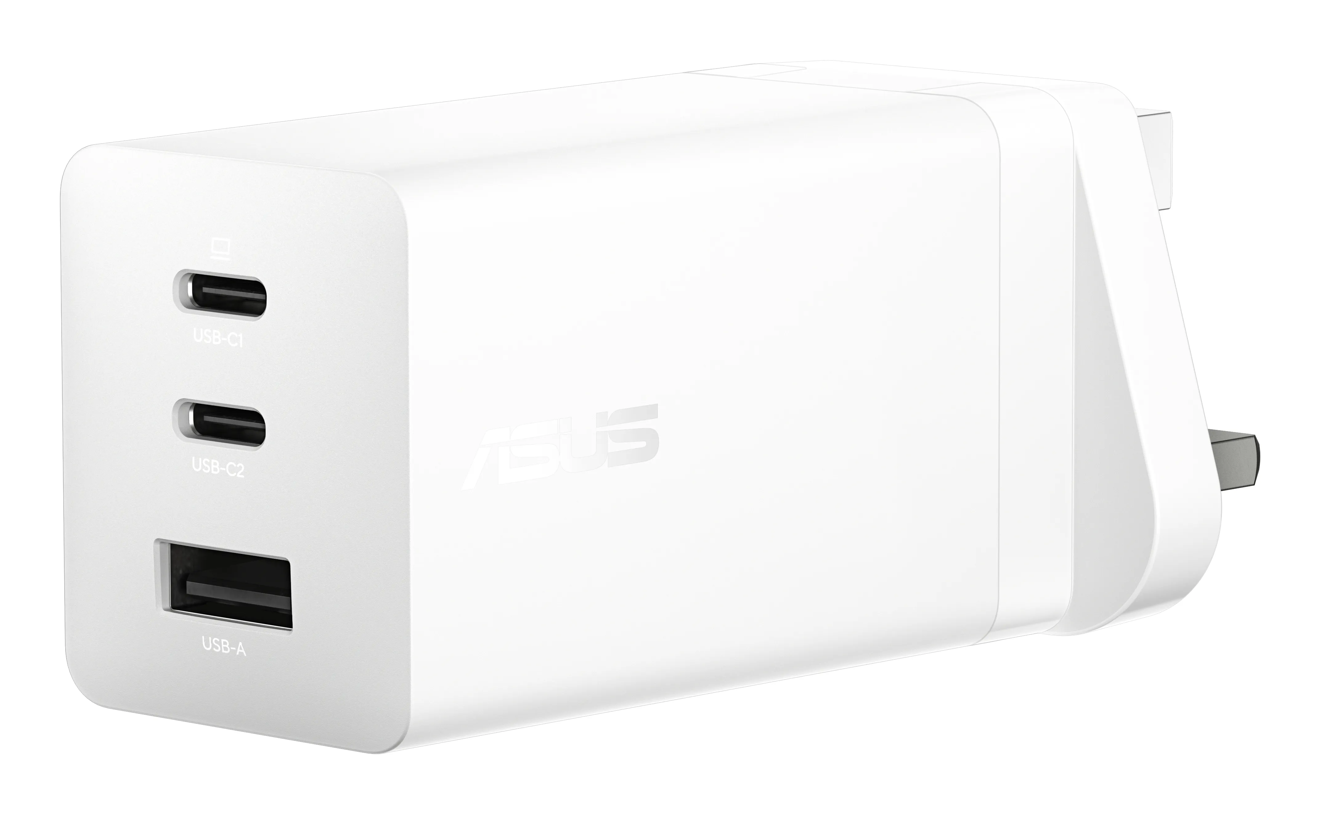 ASUS 100W USB-C GaN Charger - Str&ouml;madapter, vit
